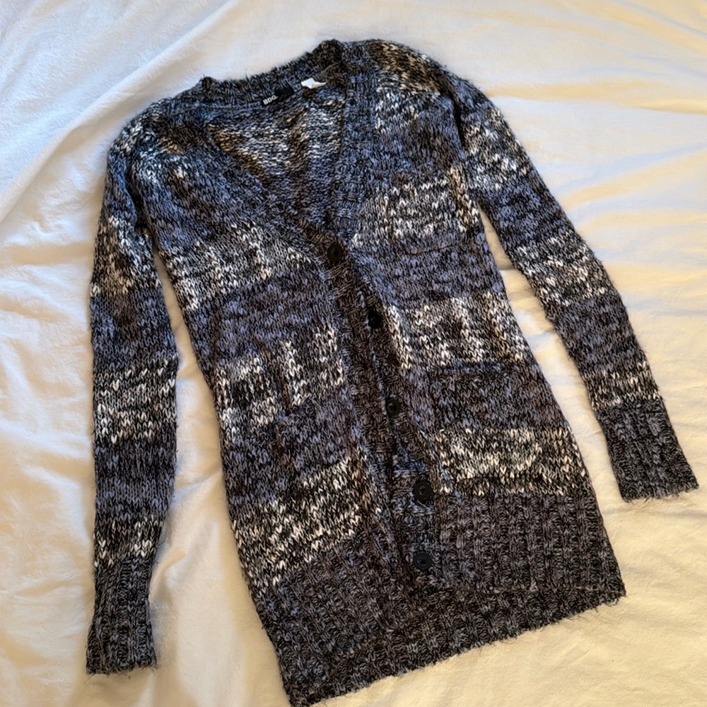 BDG Striped Knit Cardigan